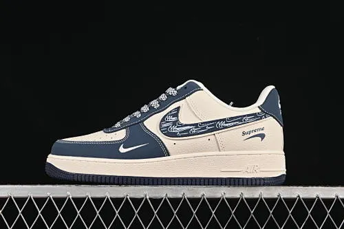 All categories Nk Air Force 1 Air Force series Nk Air Force 1 Low Air Force low-top Nike Air Force 1'07 Low LV joint floral blue hook Air Force 1 low-top casual sneakers DF0188-069